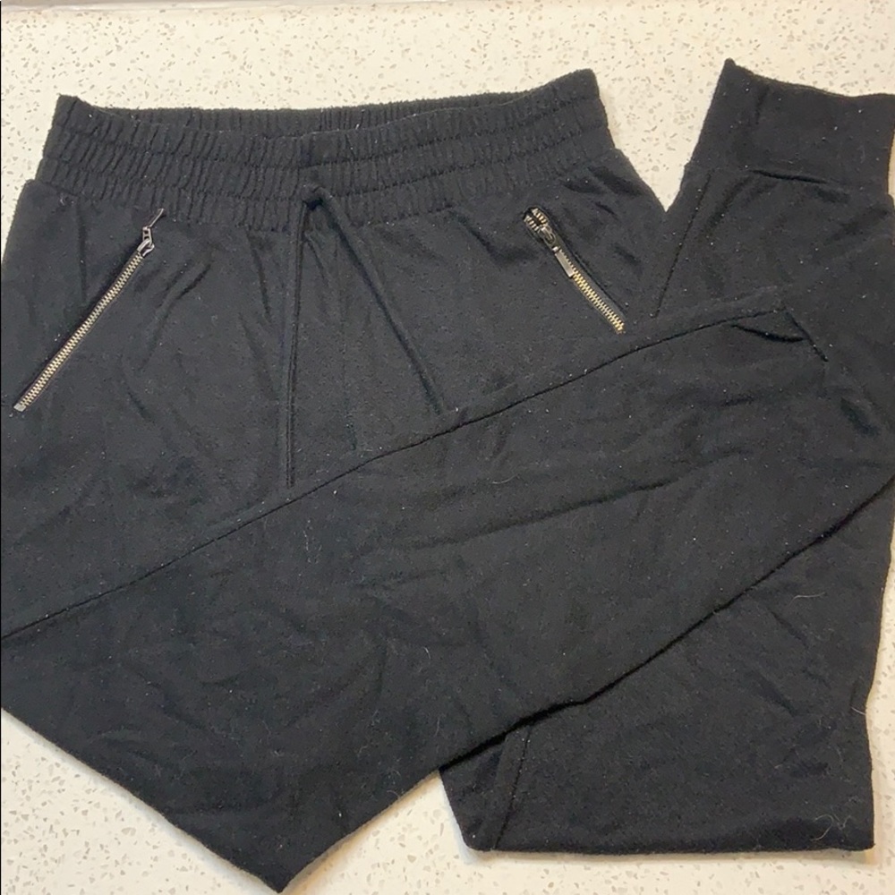 Black joggers